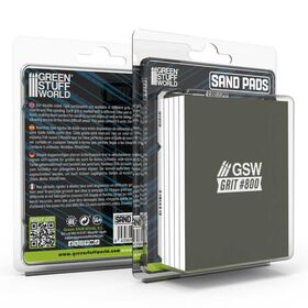 Rigid Sand Pads 100x80mm - 5mm - Grit #800 (5)