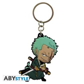 One Piece Keychain Pvc "Zoro Sd"