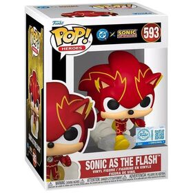 Pop! Sonic as the Flash - DC X Sonic The Hedgehog #593