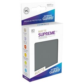 Matte Supreme UX Sleeves Dark Gray (80)