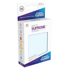 Matte Supreme UX Sleeves Transparent (80)