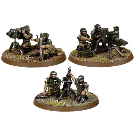 Cadian Heavy Weapon Squad