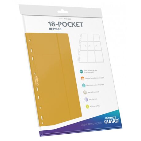 18-POCKET SIDE-LOADING PAGES YELLOW (10)