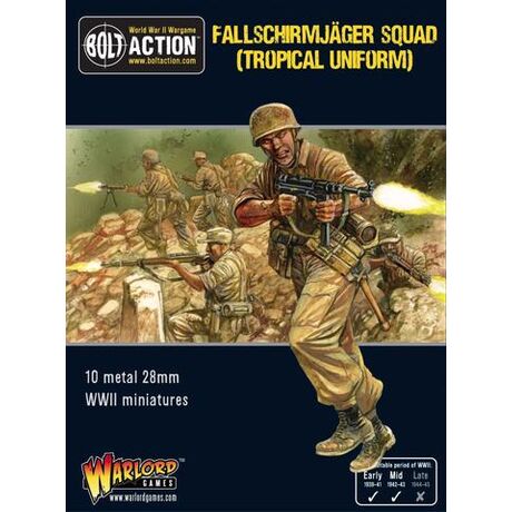 Fallschirmjager squad (Tropical)