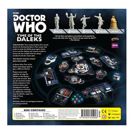 Doctor Who Time of the Daleks Boardgame
