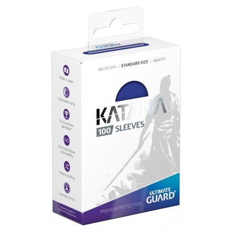 KATANA SLEEVES STANDARD BLUE (100)