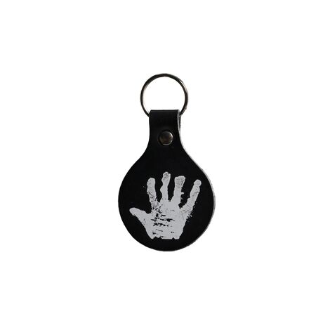 Lord of the Rings Leather Keyring White Hand of Saruman