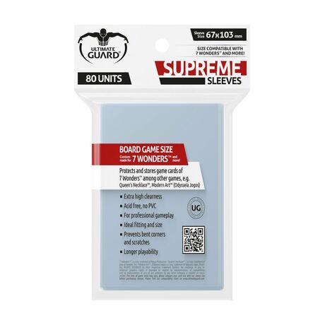 SUPREME SLEEVES 7 WONDERS (80)
