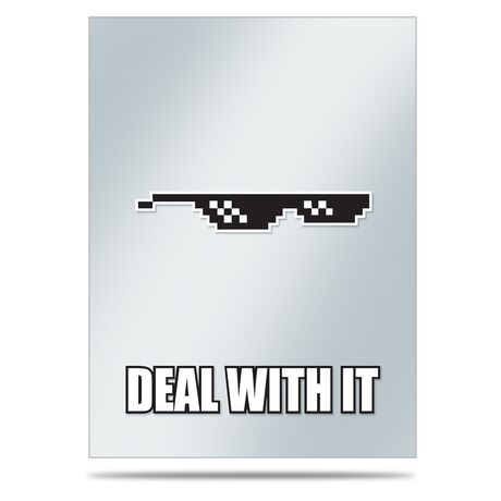 Memes: Deal With It Sleeve Covers (50)