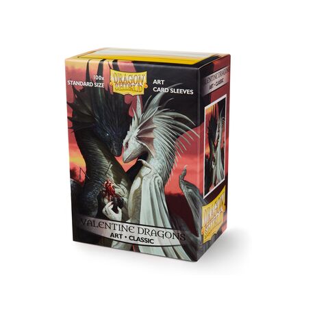 Dragon Shield Valentine Dragons Art Classic Sleeves
