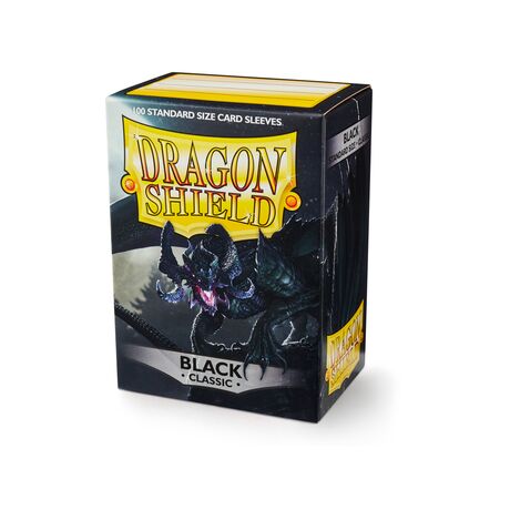 Dragon Shield Black Classic Sleeves