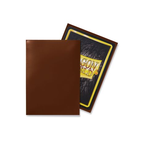 Dragon Shield Brown Classic Sleeves