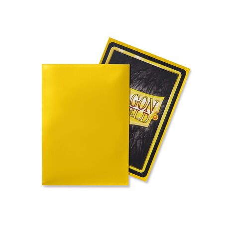 Dragon Shield Yellow Classic Sleeves