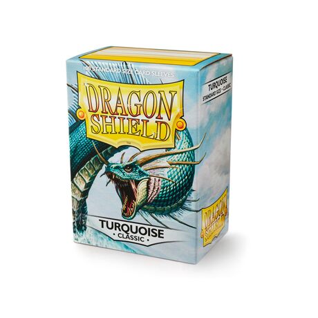 DRAGON SHIELD TURQUOISE SLEEVES