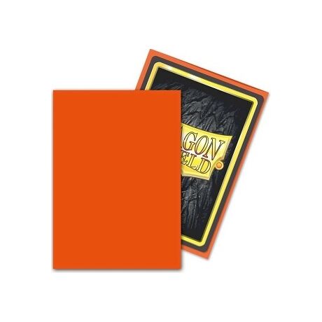 Dragon Shield Tangerine Classic Sleeves