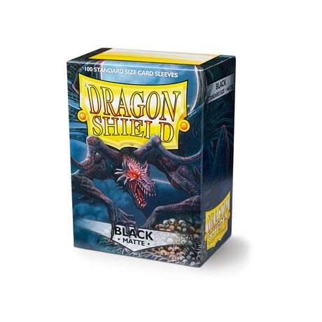 Dragon Shield Black Matte Sleeves