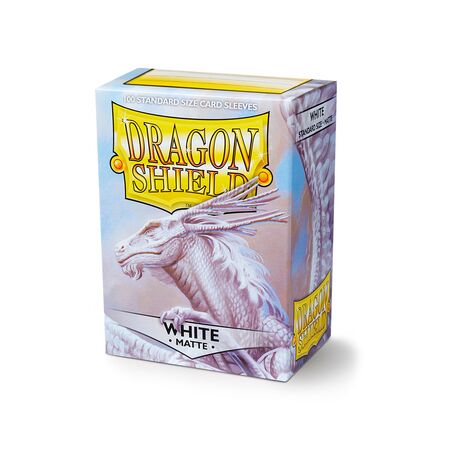 Dragon Shield White Matte Sleeves