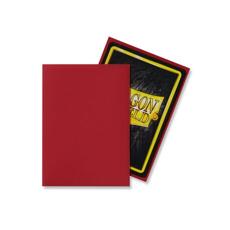 Dragon Shield Red Matte Sleeves