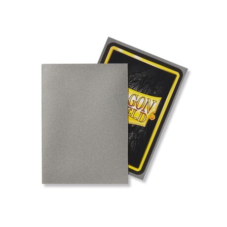 Dragon Shield Silver Matte Sleeves