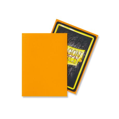 Dragon Shield Orange Matte Sleeves