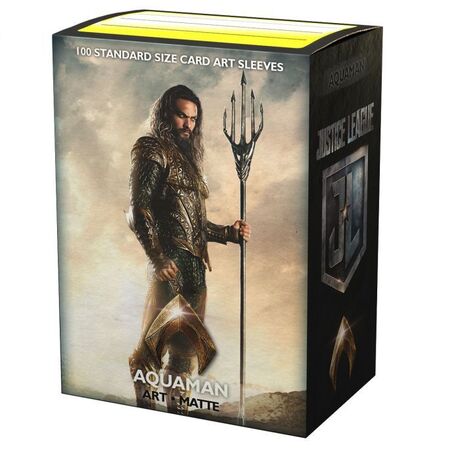 Aquaman JL Art Matte Sleeves