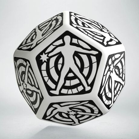 Hit Location D12 White & Black