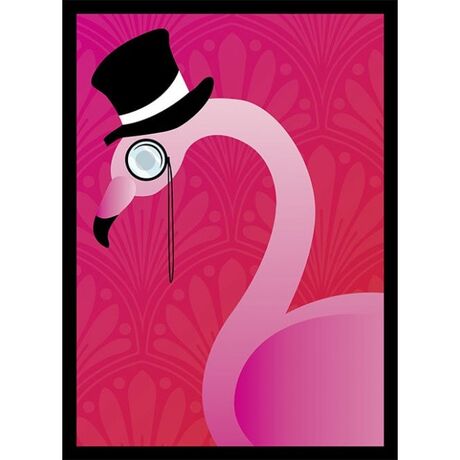 LEGION DOUBLE MATTE SLEEVES FLAMINGO