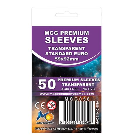 Standard Euro MCG Sleeves