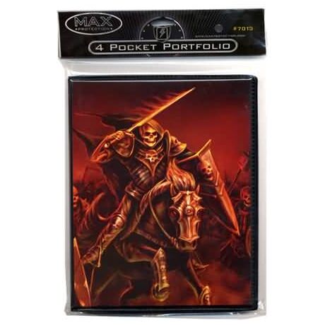 Four pocket Skeleton Army portfolio