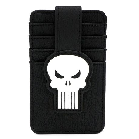 MARVEL BY LOUNGEFLY CARD HOLDER PUNISHER SKULL