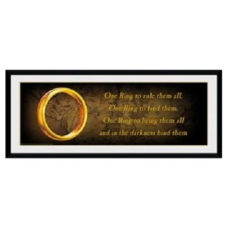 Lord of the Rings One Ring Collector Print 76x30cm