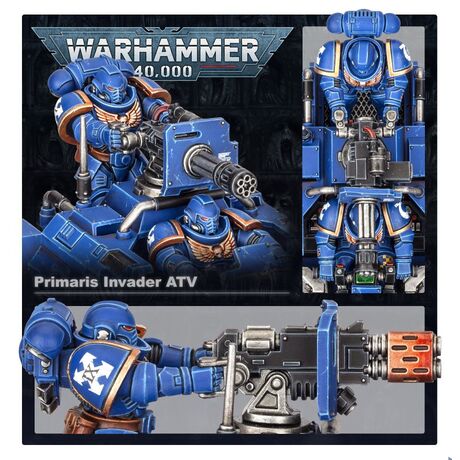 Space Marines Primaris Invader ATV