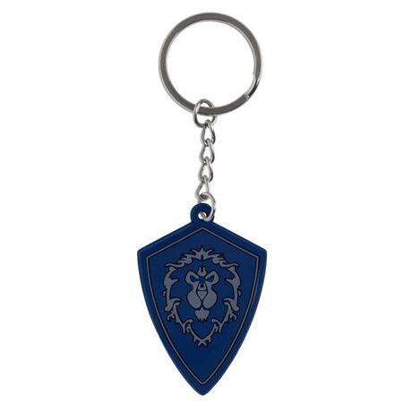 WORLD OF WARCRAFT BFA ALLIANCE KEYCHAIN