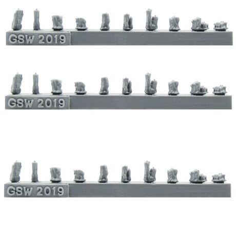 CANDLES RESIN SET