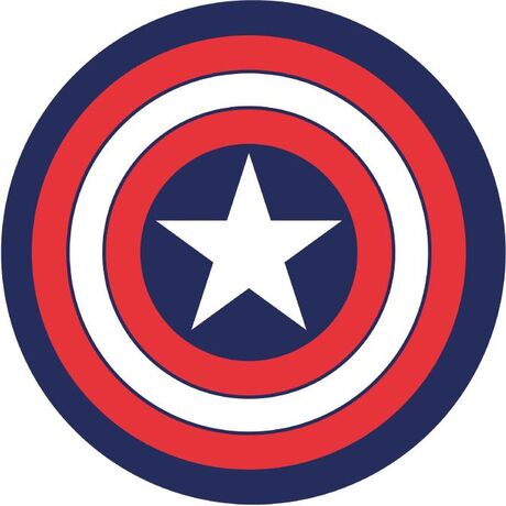 MARVEL CARPET CAPTAIN AMERICA 80cm