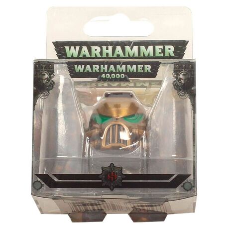 Space Marine MkVII Helmet Gold