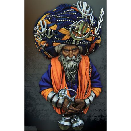 NIHANG WARRIOR BUST