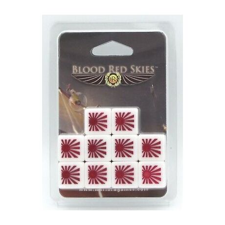 Blood Red Skies Japanese Dice