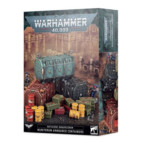 BATTLEZONE: MANUFACTORUM MUNITORUM ARMOURED CONTAINERS