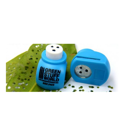 Leaf Punch Medium Blue