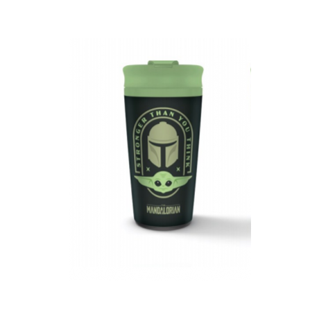 STAR WARS MANDALORIAN METAL TRAVEL MUG