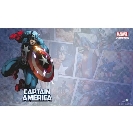 Captain America Game Mat Marvel Champions