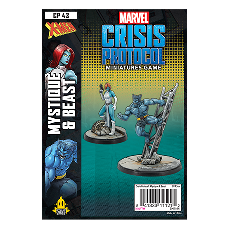 Mystique & Beast Marvel Crisis Protocol