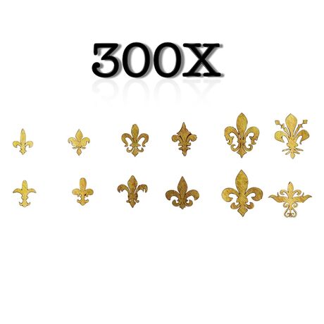 Fleur de Lys Symbols 300pieces