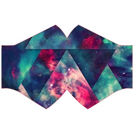 COSMIC SPACE - MEDIUM FACE MASK