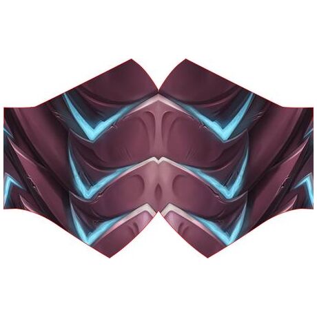 RED DRAGON - MEDIUM FACE MASK