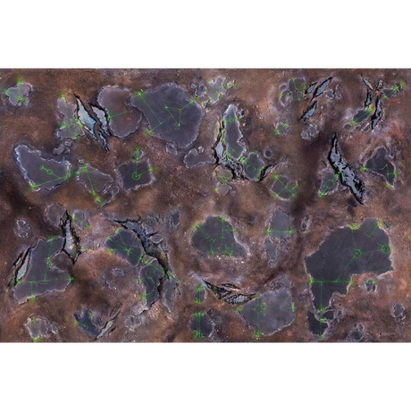 Alien Wasteland 4x6 Gaming Mat