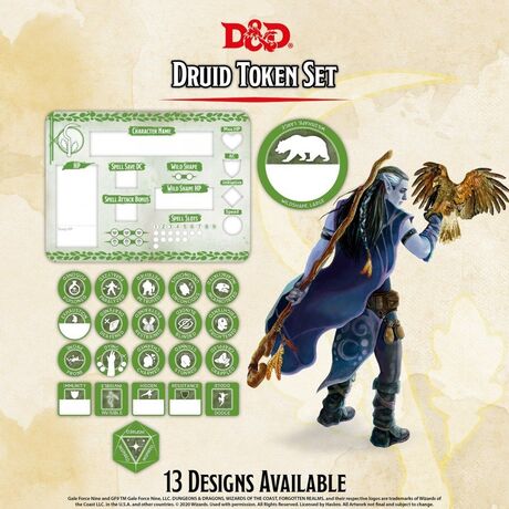 Druid Token Set DD5