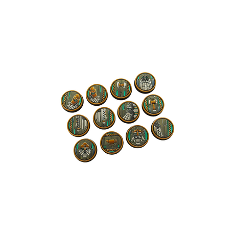Dwarf Bases Round 25mm (5)