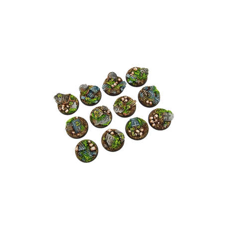 Graveyard Bases Round 25mm (5)